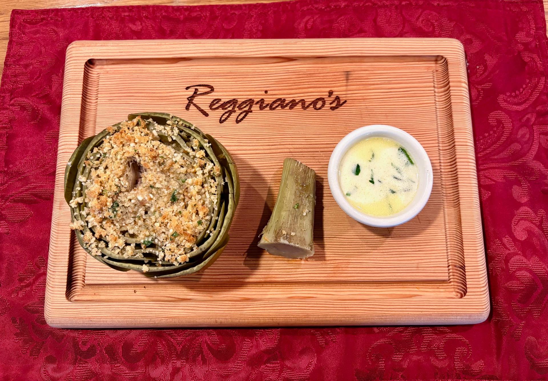 STUFFED ARTICHOKE